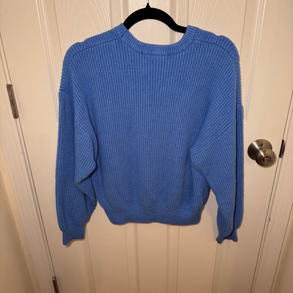Zara Cerulean Blue Sweater - Picture 6 of 10